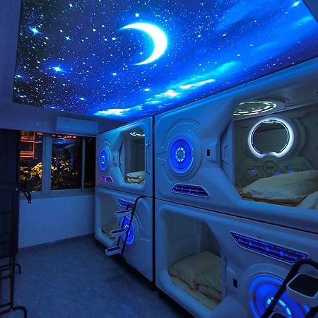 Air Hostel Capsules Airport غافا المظهر الخارجي الصورة